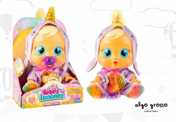 CRY BABIES MUÑECA NARVIE EDICION ESPECIAL art.95954