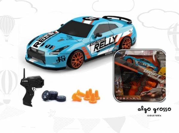 AUTO DRIFT RETURNS RADIO CONTROL+ACCESORIOS art.59910