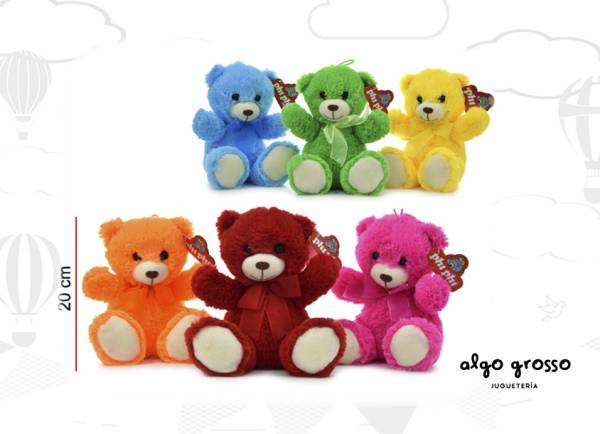 OSO SENTADO CON MOÑO 20CM art.4175
