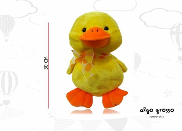 PATO PARADO CON MOÑO 30CM art.3307