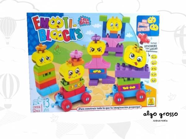 EMOTI - BLOCKS BLOQUES CON CARITAS IMPLAS art.146