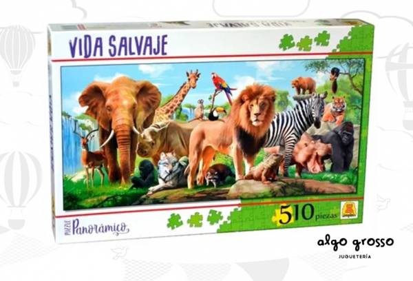 PUZZLE 510 PIEZAS VIDA SALVAJE IMPLAS art.287
