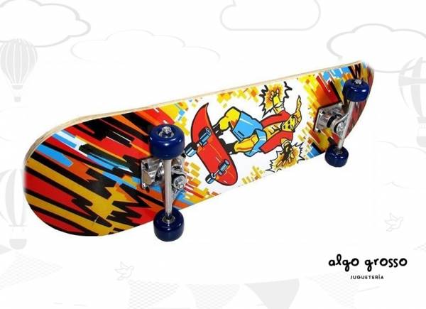 SKATE BOARD TABLA BANANA TRACK METAL art.74998