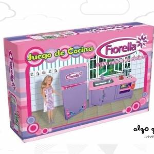 JUEGO DE COCINA PARA MUÑECA FIORELLA art.80742