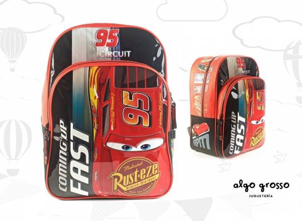 MOCHILA CARS COMBING UP FAST ESPALDA 16¨art.81302