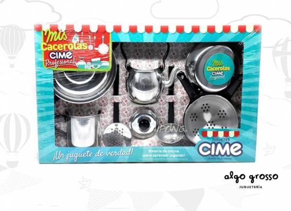 CIME MINI BATERIA DE COCINA 10 PIEZAS art.323