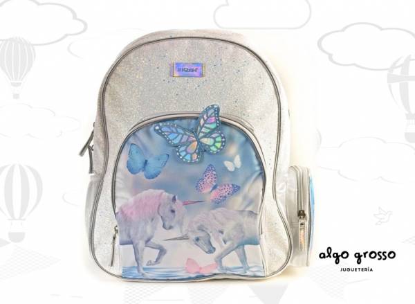 MOCHILA KOOSHI UNICORNIO TORNASOL COLGANTE 17" art.91337