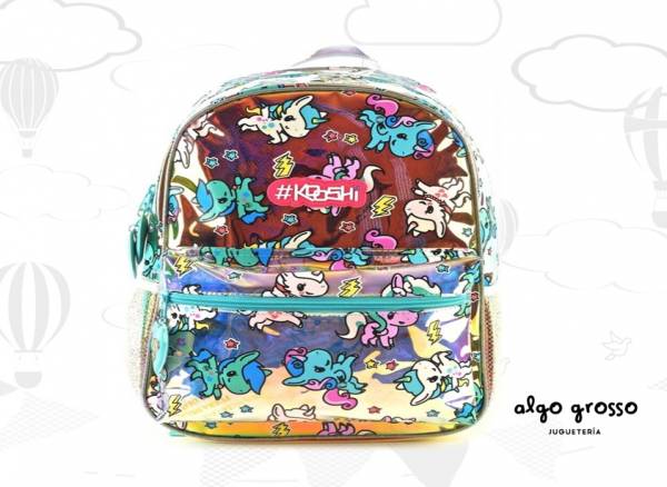 MOCHILA KOOSHI UNICORNIO COLGANTE 16" art.91330