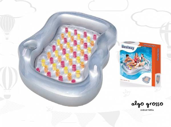 BESTWAY COLCHONETA INFLABLE DOBLE art.43045