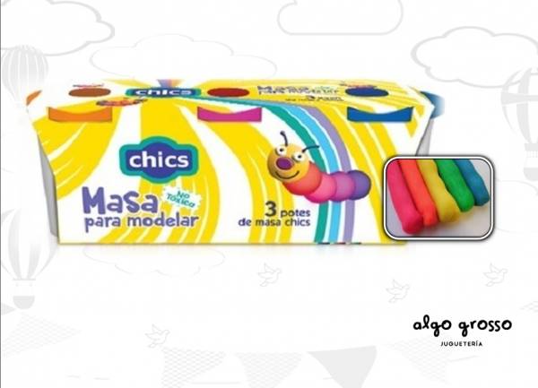 MASA CHICS SET 3 POTES art.2129