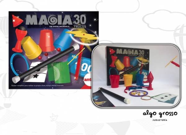 JUEGO DE MAGIA 30 TRUCOS ANTEX art.4998
