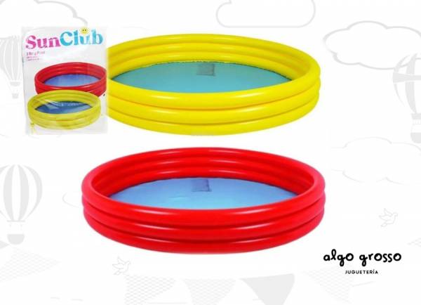 PILETA 3 ANILLOS 122x25CM SUNCLUB art.10303