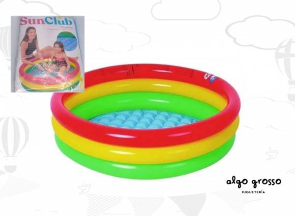 PILETA 3 ANILLOS 100X22CM SUNCLUB art.17218