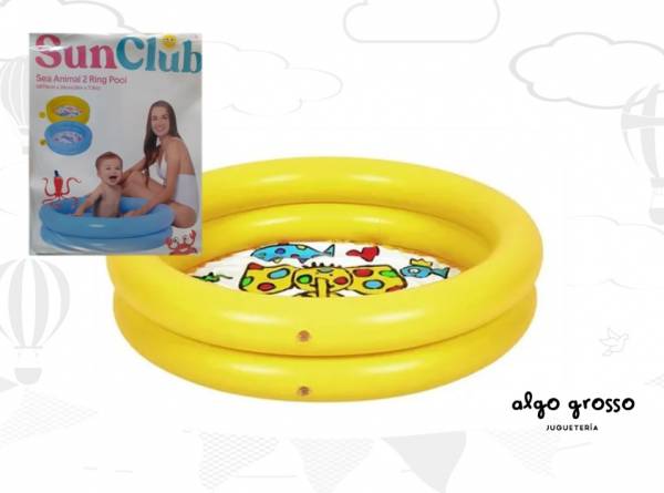 PILETA 2 ANILLOS 76x20CM SUNCLUB art.57157
