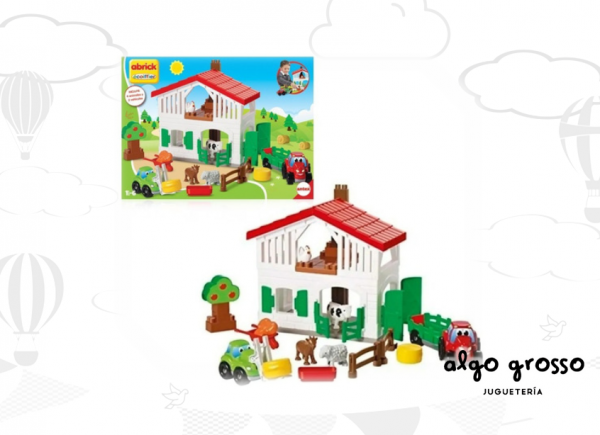 ABRICK SET GRANJA BLOQUES ANIMALES + ACCESORIOS ANTEX art.9046
