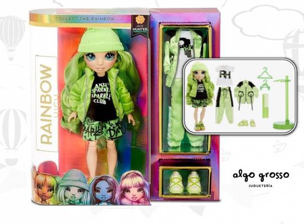 RAINBOW HIGH MUÑECA 29CM JADE HUNTER + ACCESORIOS art.569664E7C
