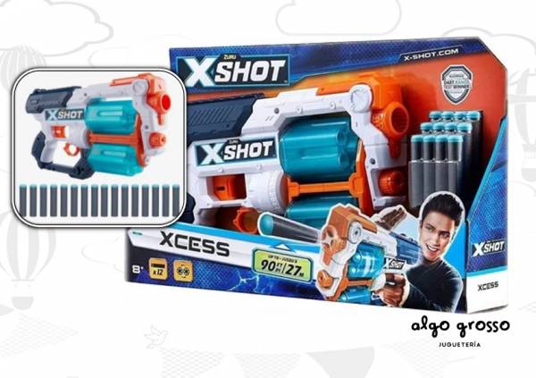 XSHOT XCESS ARMA LANZA DARDOS ZURU art.1164