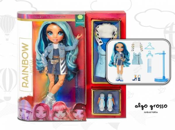 RAINBOW HIGH MUÑECA 29CM SKYLER BRADSHAW +ACCESORIOS ART.569633E7C
