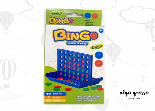 4 EN LINEA EN BINGO art.51086