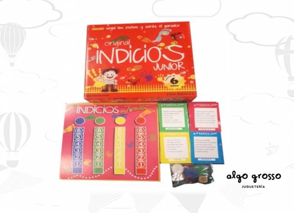 INDICIOS JUNIOR JUEGO DE MESA
