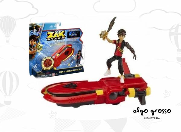 ZAK STORM FIGURA CON PLANEADOR art.ZAK41585