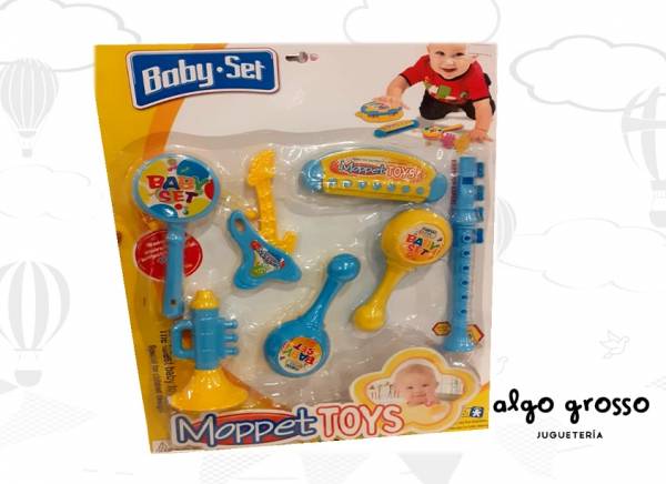 INSTRUMENTOS BABY SET MOPPET TOYS art.NL2900C