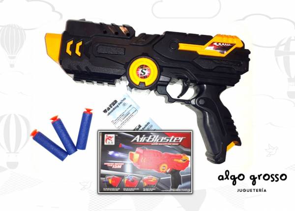 ARMA LANZA DARDOS Y BALINES GEL AIR BLASTER art.163299