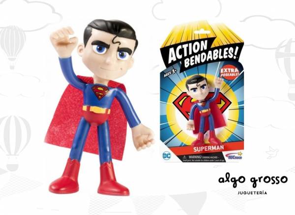 MUÑECO FLEXIBLE ACTION SUPERMAN art.AB5002