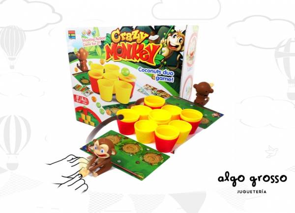 JUEGO CRAZY MONKEY DUO DE COCO art.1562165