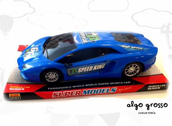 AUTO DOPORTIVO A FRICCION SUPER MODELS 30CM art.1565677