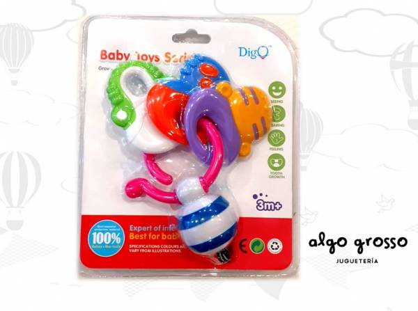 LLAVERO MORDILLO SONAJERO DIGO art.WD3310