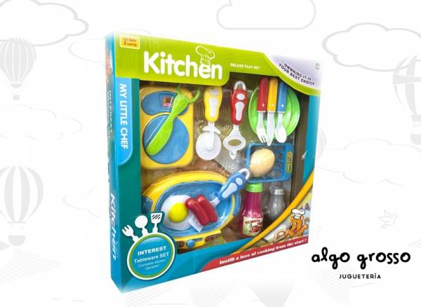 SET DE COCINA MY LITTLE CHEF art.1372070