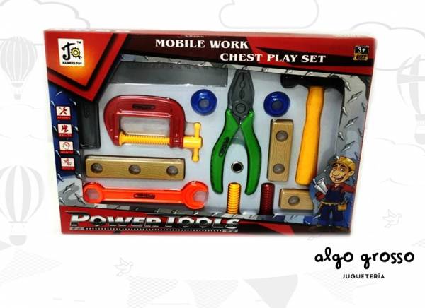 SET DE HERRAMIENTAS POWER TOOLS art.163310