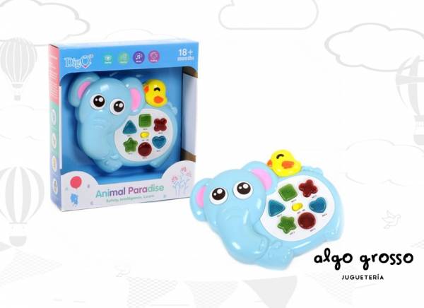 PANEL MUSICAL ANIMAL PARADISE DIGO art.WD3748