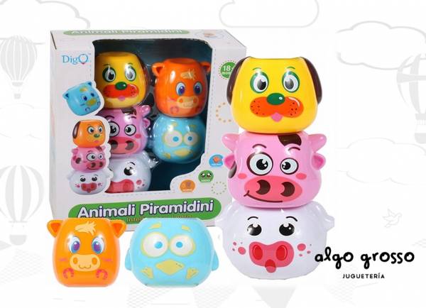 ANIMALES APILABLES "ANIMALI PIRAMIDINI" DIGO art.WD3698