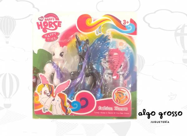 MY HAPPY HORSE 2 PONY +ACCESORIOS art.1441745
