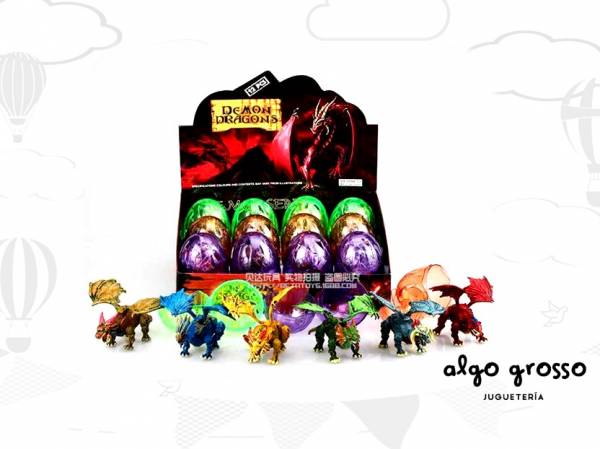 HUEVO DINO/DRAGON MECHANICAL PARA ARMAR art.10351-197