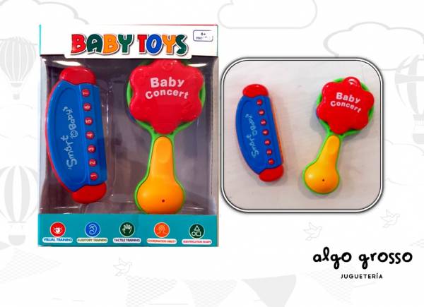 SET 2 SONAJERO BABY TOYS art.163196