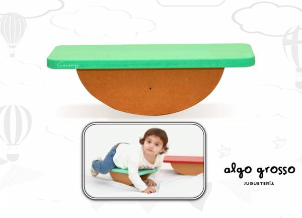 BALANCIN-RAMPA EQUILIBRIO CHICO MADERA 40CM