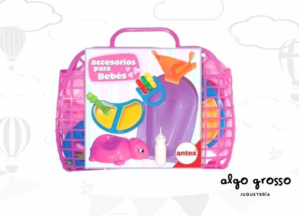 CANASTA CON ACCESORIOS PARA BEBES ANTEX art.4611