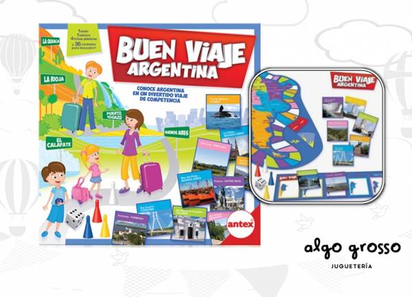 BUEN VIAJE ARGENTINA JUEGO DE MESA ANTEX art.4341