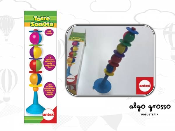 TORRE SONORA CON SOPAPA art.4002