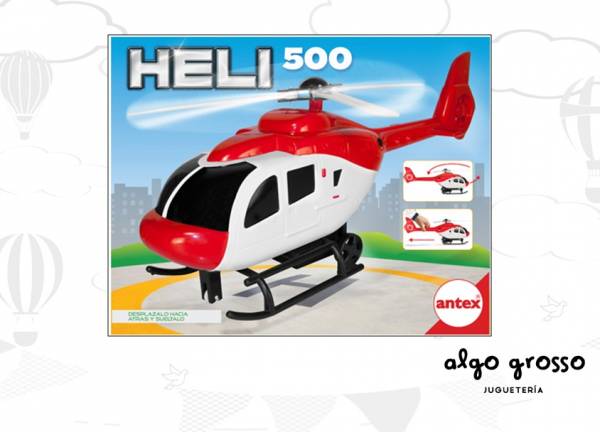 HELICOPTERO PULLBACK HELI500 art.1584