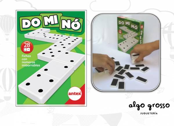 DOMINO EN CAJA FICHAS PLASTICAS art.4334