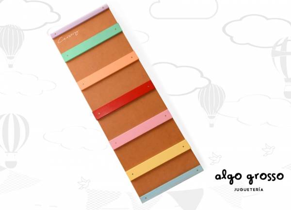 RAMPA MADERA COLORES 120X36CM