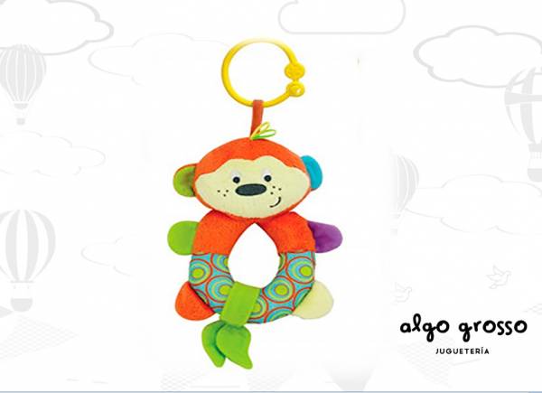 SONAJERO SOFT MONO CON GANCHO WIN FUN art.JJ0110
