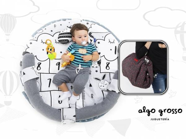 MANTA-BOLSO DE JUEGO CON NIDO CONTENEDOR + ACCESORIOS art.CF9117