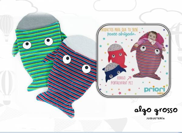 ABRIGO DE PASEO PORTA BEBE "PEZ" art.CF9102