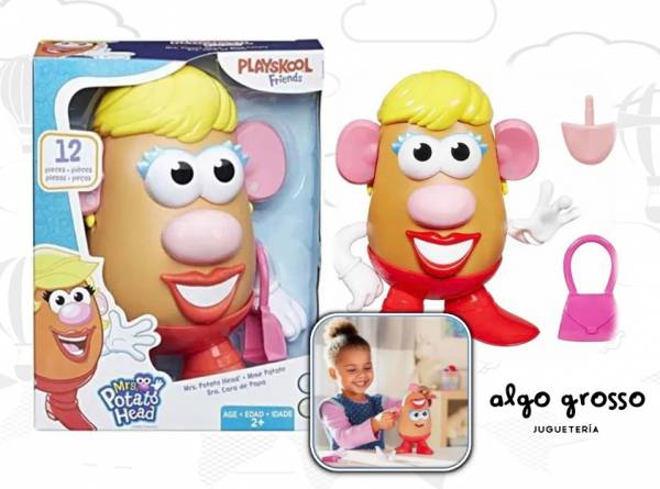 SEÑORA CARA DE PAPA GRANDE 12 PIEZAS art.27658
