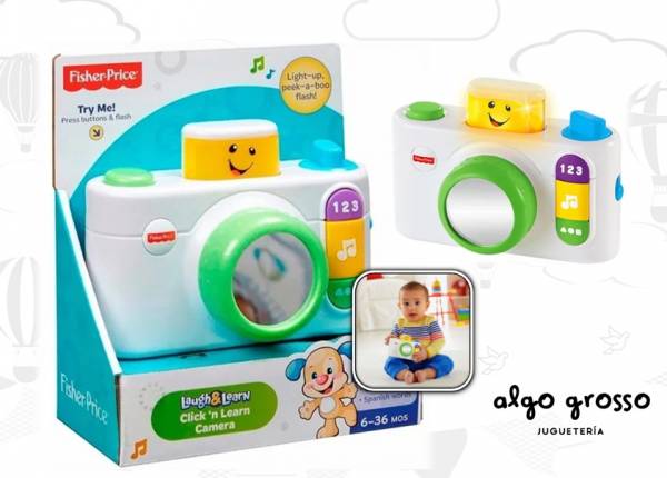 FISHER PRICE CAMARA APRENDE CONMIGO art.DNY36